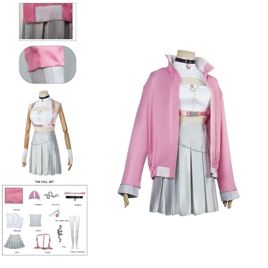 Venomous Snake Inspired Nikke Victory Goddess Cosplay Outfit