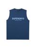 Syupeodeulai Core Logo Sleeveless Dark Blue