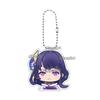 Hot Anime Game  Kamisato Ayaka Arlecchino Navia Anime Cartoon Cute Acrylic Model Double-sided Printing Keychain Keyring Pendant