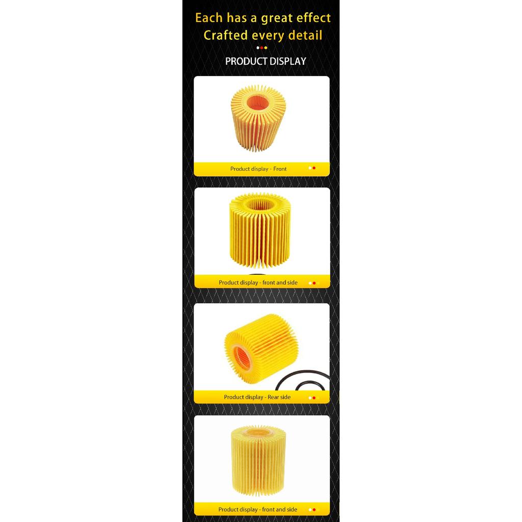 04152-YZZA6 04152-37010 Oil Filter for TOYOTA COROLLA C-HR ALLION AURIS AVENSIS PRIUS RAV4 VERSO YARIS LEXUS CT200H NX200
