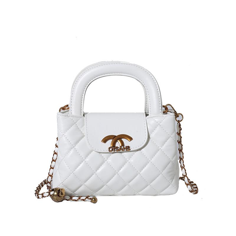 Geantă premium cu lanț de diamante, geantă de mesager pentru femei, nouă, de primăvară și vară, la modă, versatilă, de umăr, sub braț