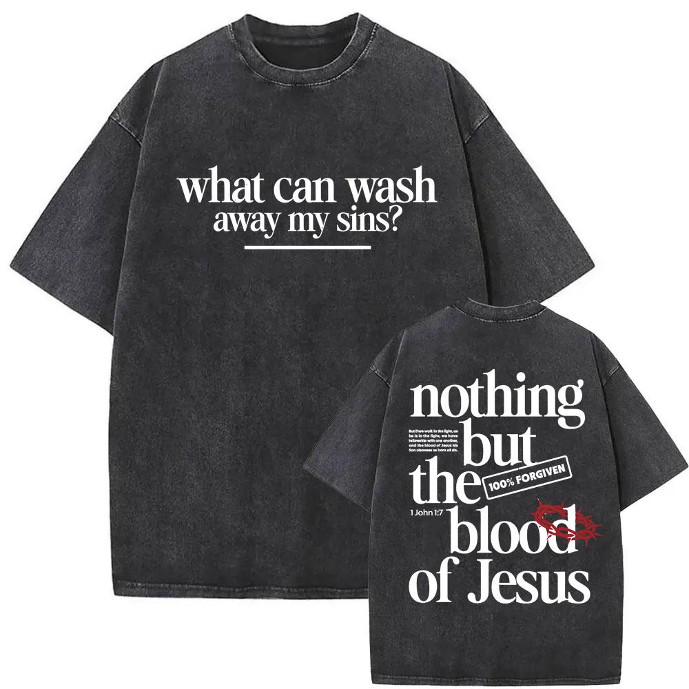 Fathers Day Fishers of Men Merch T Shirt Men Women Vintage Washed Hot Sale Tshirt High Quality Oversized T Shirts Streetwear