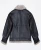 Strike Helios Lambskin Shearling Jacket (Dark Brown)