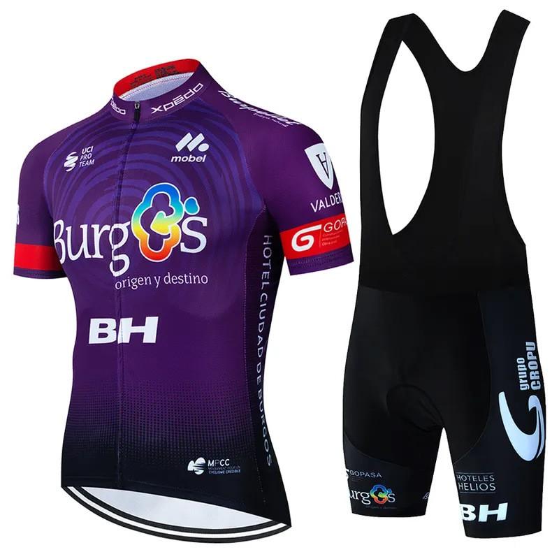 Men Women Cycling Jersey Set Short