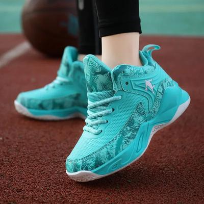 New Children's Basketball Shoes for Boy Non-slip Breathable Comfortable Sport Shoes Boys Outdoor Training Basketball Sneakers