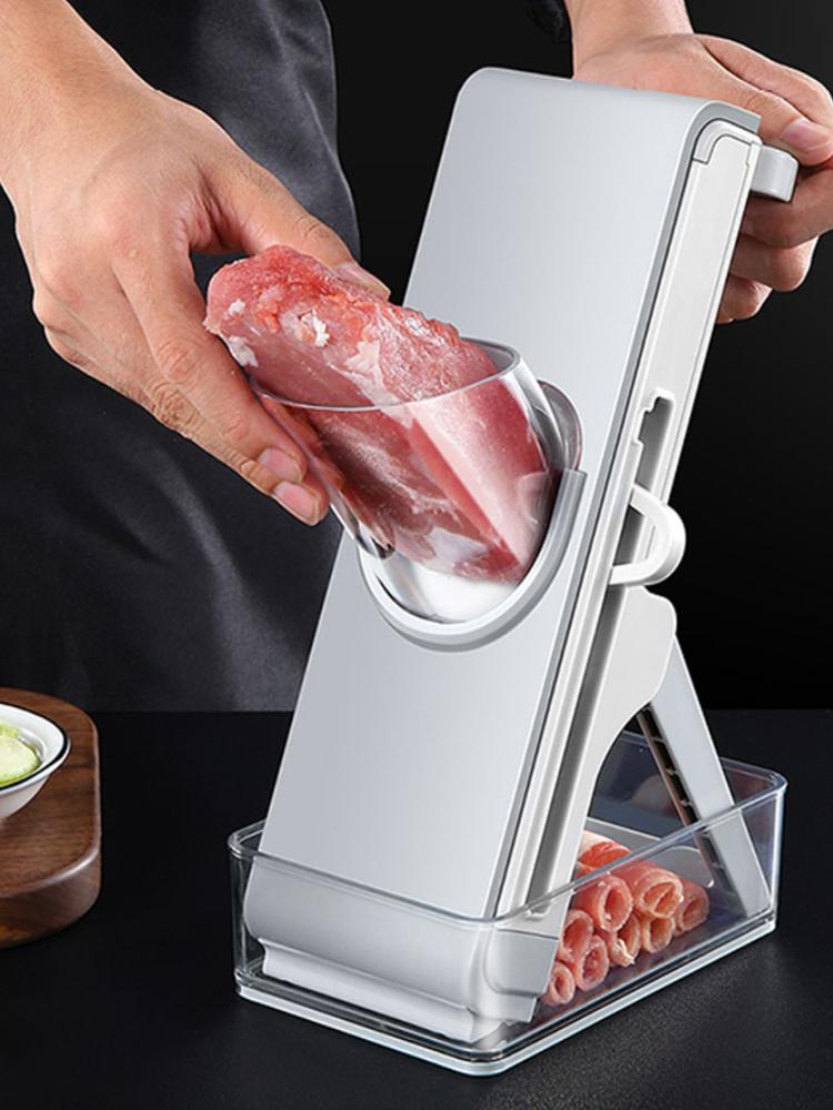 Multifunction Vegetable Cutter Stainless Steel Blade Meat Potato Slicer Carrot Grater Chopping Kitchen Accessories Gadgets