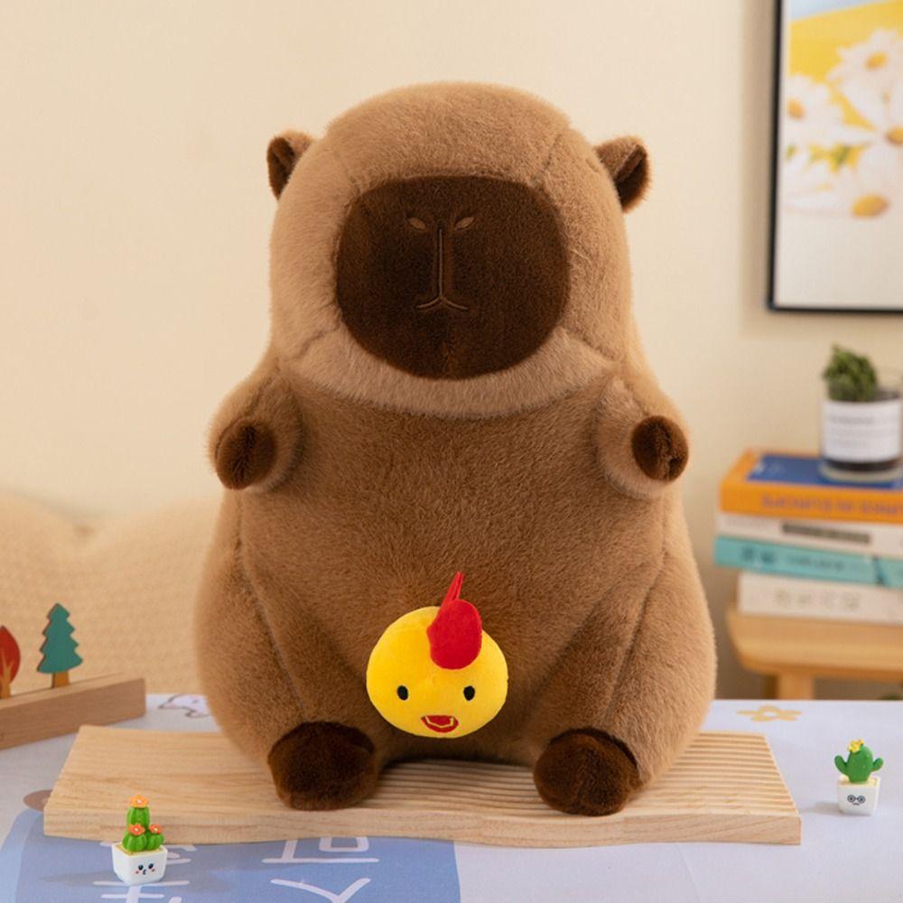 Beach Clothes Capibara Anime Fluffty Toy Summer Capybara Plush Doll  Birthday Gift