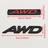 NEW 3D Metal Car Styling AWD Logo Car Body Badge Emblem For Mazda 3 CX-5 CX-3 RX-8 RX- 5 Decals Auto Accessories