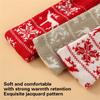 Christmas Festival Patterned Thigh High Socks Womens Winter Fashion Knitted Over Knee Long Stockings Leg Warmers Hosiery