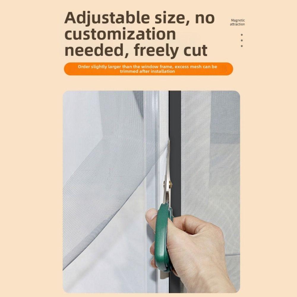 PP Mosquito Window Screen Self Adhesive Door Mesh Screen New Window Screen Net Indoor Use