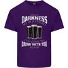 Ciao Oscurità Mia Vecchia Amica Divertente T-shirt da Uomo in Cotone Guinness Top