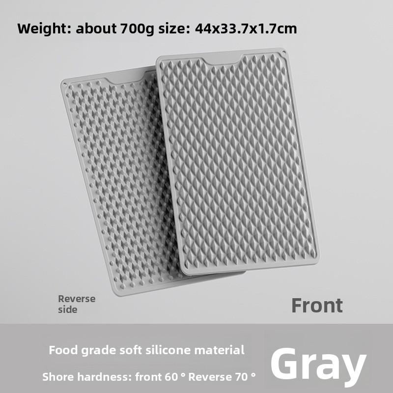 44 * 34Cm Soft Silicon Acupressure Board Jogging Foot Massage Pad Soles of Feet Through Meridians and Collaterals in Situ Indoor