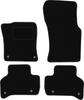Black Velour Floor Mats For: Jaguar XE Sedan (2015-)