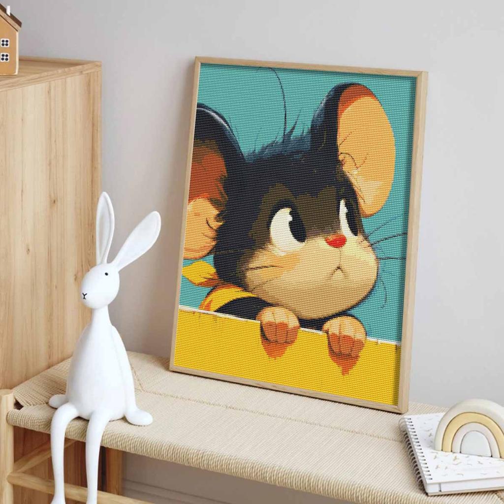 Diamond Painting Painting Kit Cute Cartoon Mouse Art Handmade Diy Home Decoration Painting