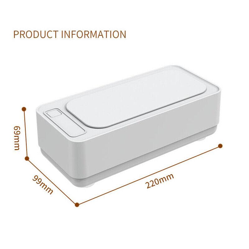 Ultrasound Jewelry Cleaner Glasses Watch  Jewelry Cleaning Machine Cleaner Multifunctional Bath Jewelry  Home