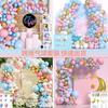 Blue Pink Sex Reveal Theme Arch Balloon Chain Set Boy Girl Scene Arrangement Balloon