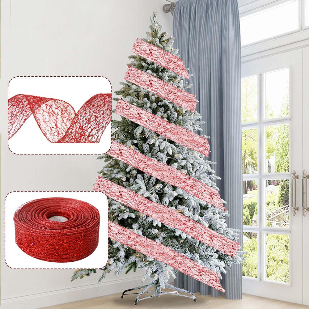 European Classic And American Style Christmas Ribbon With Flawlessly Finished Edges In Bold Colors