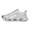 Anta Comfortable Cushioning Slip Resistant Abrasion Resistant Breathable Lightweight Low Top Running Shoes Men's Silver 112215555-7