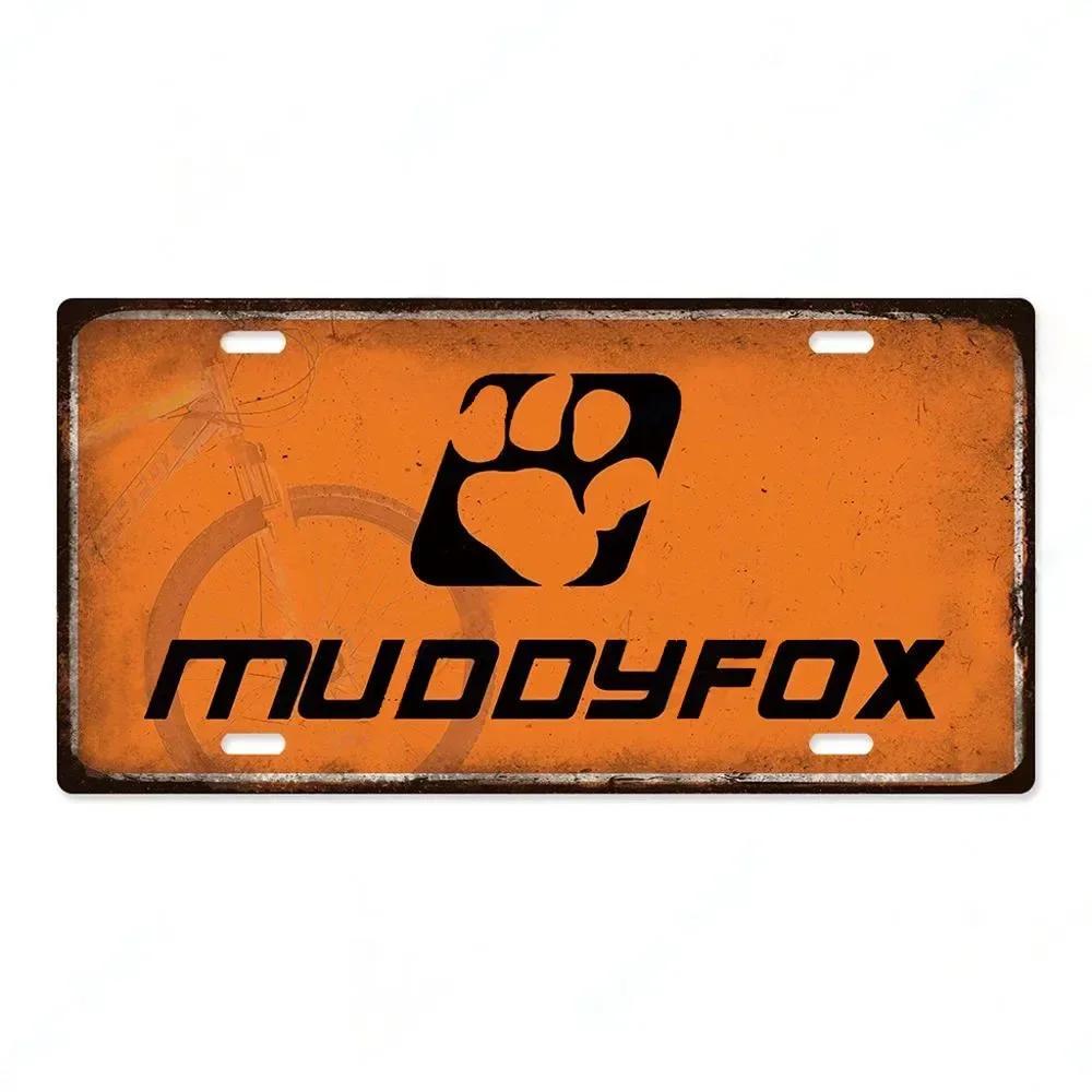 Klassische Metallschild-Dekoration Fahrradmarke Blechschild Handwerk Wanddekoration Schilder für Bar Garage Fahrrad Rostige Plakette 15x30cm Zinn Bo