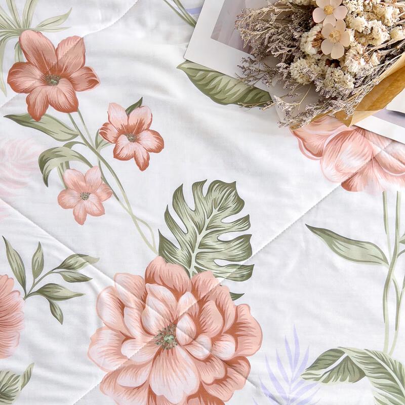 Southern Life Gewaschene Baumwolle Sommerdecke