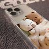 Cute bear for iphone17promax mobile phone case apple 16/14pro Japan and Korea 13/12/15/11x