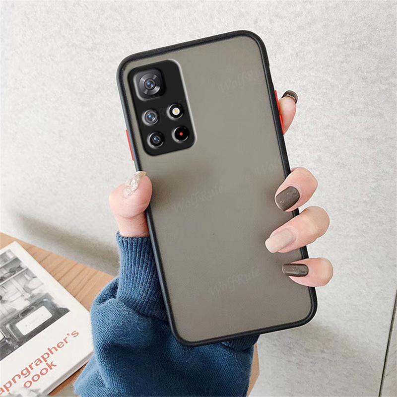 For Xiaomi Redmi Note 11 Pro Plus 5G Case Cover Redmi Note 11 Pro Plus Matte Translucent Cover For Redmi Note 11 Pro Plus Fundas