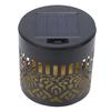 Decorative Solar Mandala Light Metal IP65 Water Proof Outdoor Solar Fence Light for Deck Step Wall Garden Patio Backyard