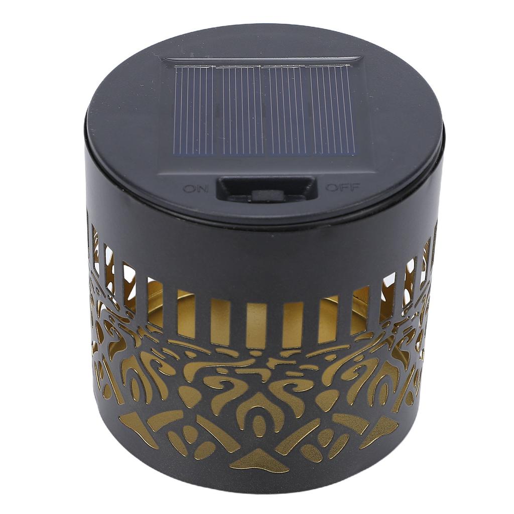 Decorative Solar Mandala Light Metal IP65 Water Proof Outdoor Solar Fence Light for Deck Step Wall Garden Patio Backyard