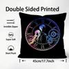 Anime S-Steins Gate Cushion Cover Comfortable Reversible Pillow Cover Ideal for Car Sofa Bedroom & Beyond