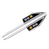 Car Door Side Fender Blade Logo Emblem Badge Decal Sticker for Renault RS Megane 2 3 4 Twingo Clio Talisman Captur Trafic Kwid AA18