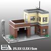 Military Base House Building Blocks Set for Adults Children Boys DIY WW2 Street View Construction Bricks Toys