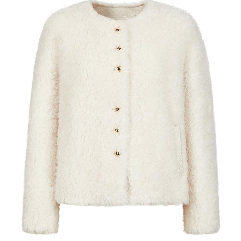 

JUZI ANNACAU Women s Cool Chic 100% Wool Short Coat M