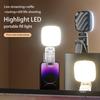 9 Gear Brightness Phone Light with Clip 2500-6000K Selfie Light Rotating Clip on Fill Light for Photography Portable