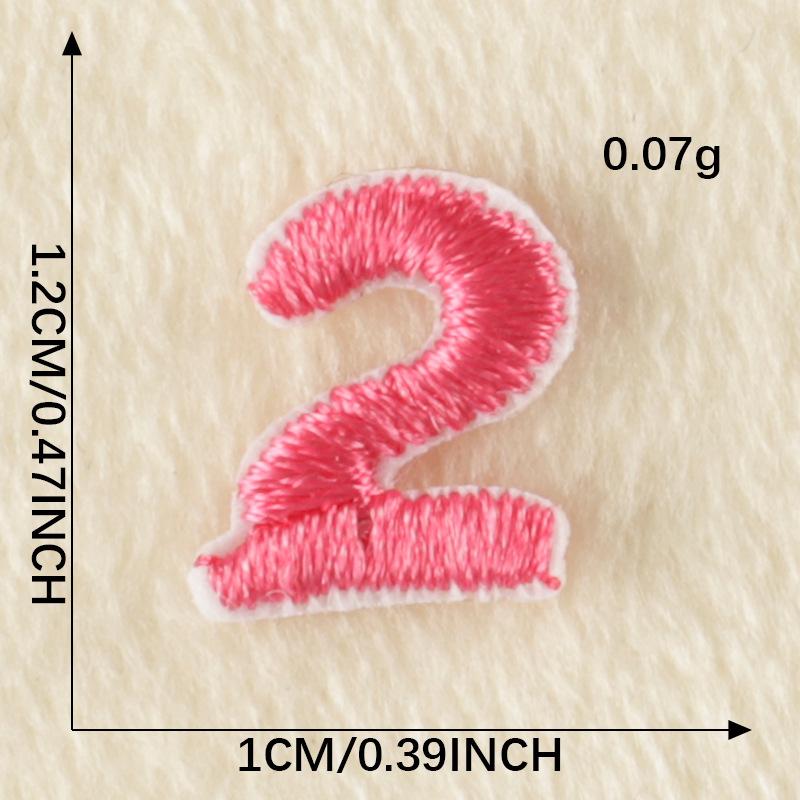 Embroidery Label Embroidery Sticker Cartoon English Patch Patch Accessories Badge < Unk > < Unk > Wappen Accessories Ironing Cloth Sticker