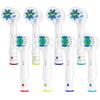 [2025 Improved Model] Dealswin Replacement Brush Set for Braun Oral-b Electric Toothbrushes, Multi-Action Brush, Rotating Compatible Brush, Plaque Rem