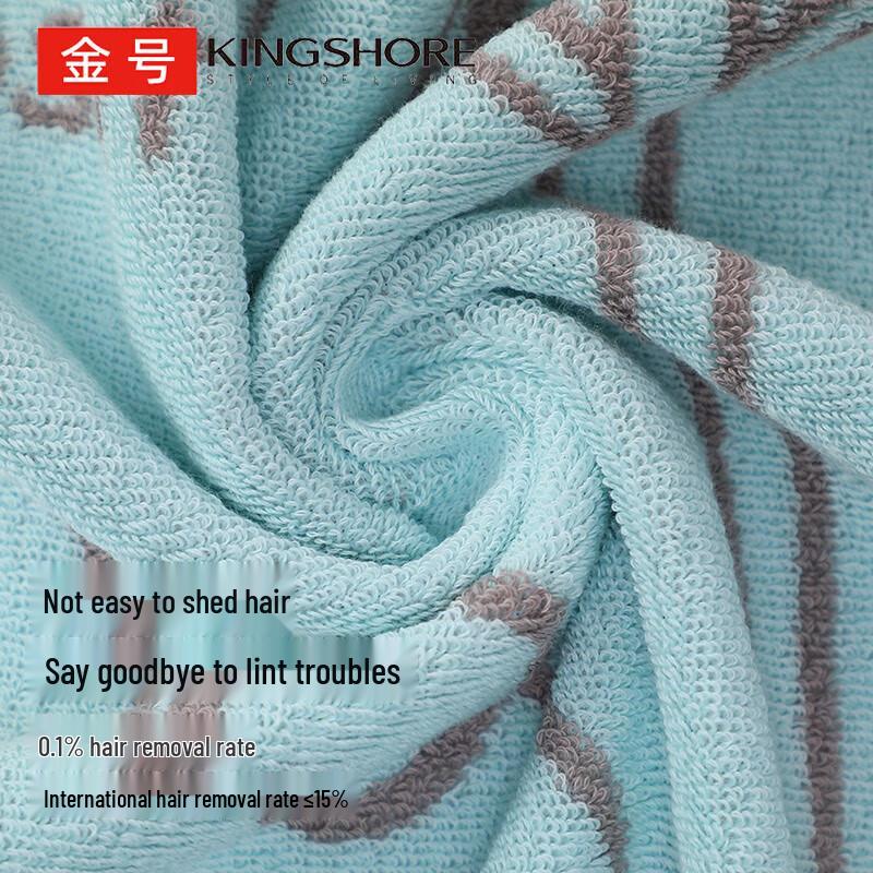 KING SHORE A-Class Antibacterial Pure Cotton Bath Towel