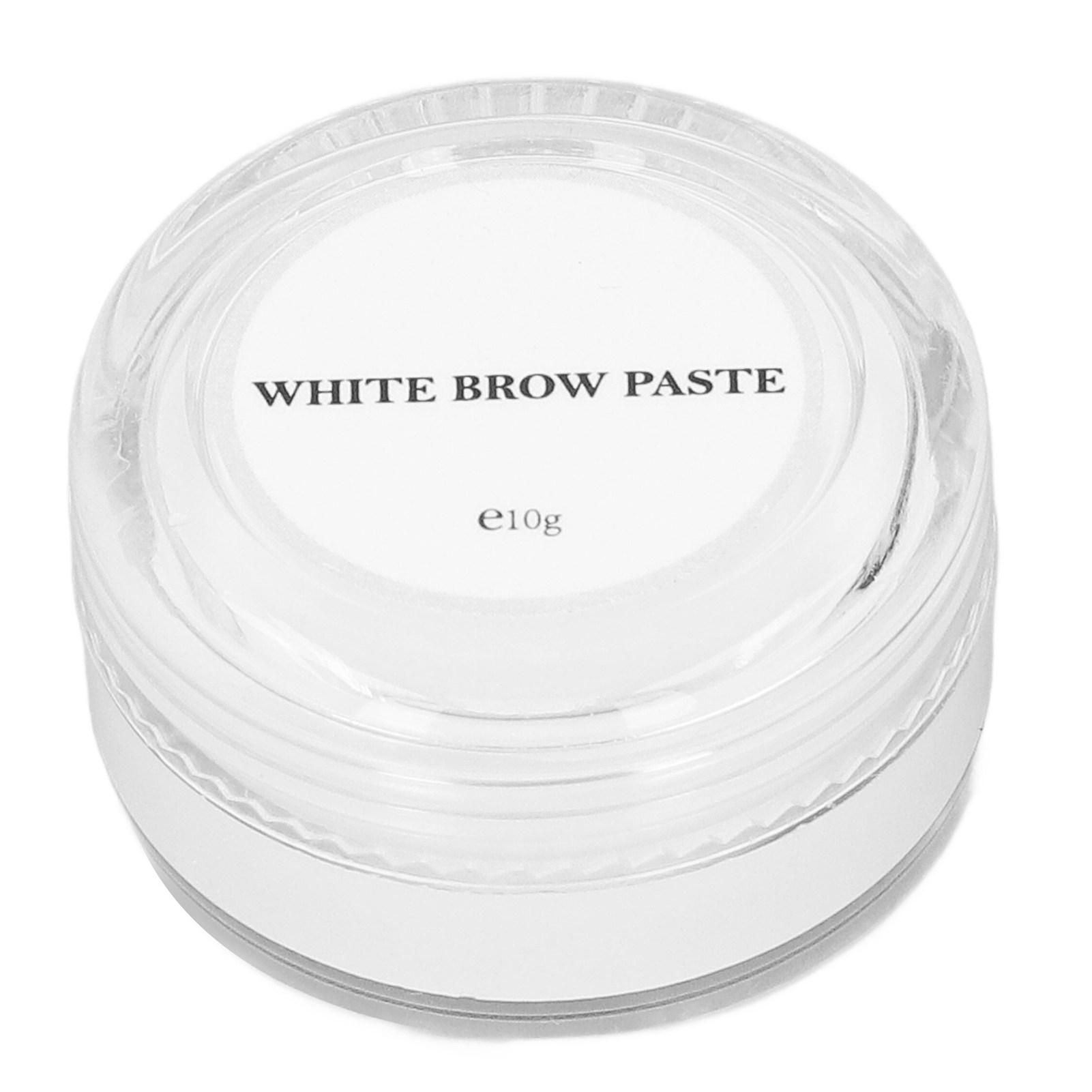 Mapping Brow Paste White 10g Washable Eyebrow Mapping Paste for Permanent Makeup Eyebrows