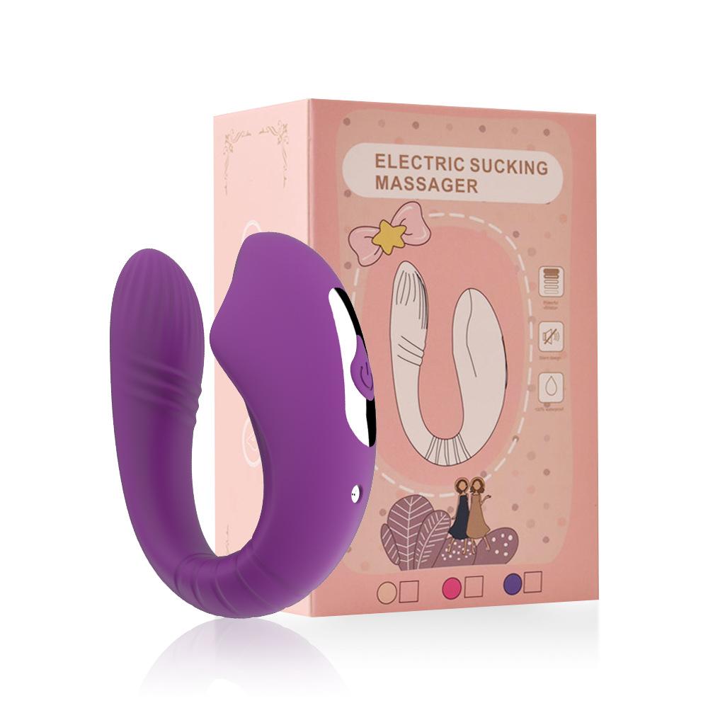 Yuna Charging U-Shaped Sucking Wear Vibration-Absorbing Vibrator Female Vibration Masturbation Device Adult Sex Product