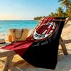 Ac Milan Customizable Name Beach Towel Soft Durable Quick-Dry Portable for SwimmingBeachCamping Travel Beach AccessoriesGym
