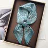 Design Druck Quadratisches Seidentuch Damen Halstuch Bandana Foulard Damen Schal Tücher Wickeltuch Kopf Haarband Krawatten