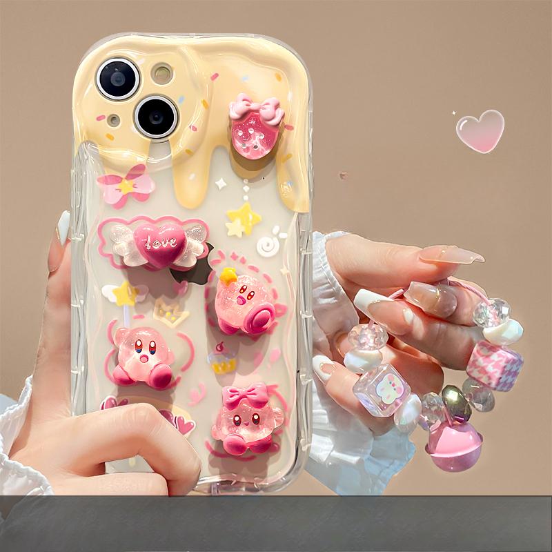 

Подходит для чехла для мобильного телефона Apple 15 IPhone14promax/13 Милый кулон-кукла Kibbean 11/12 Прозрачный Xs iPhone 11