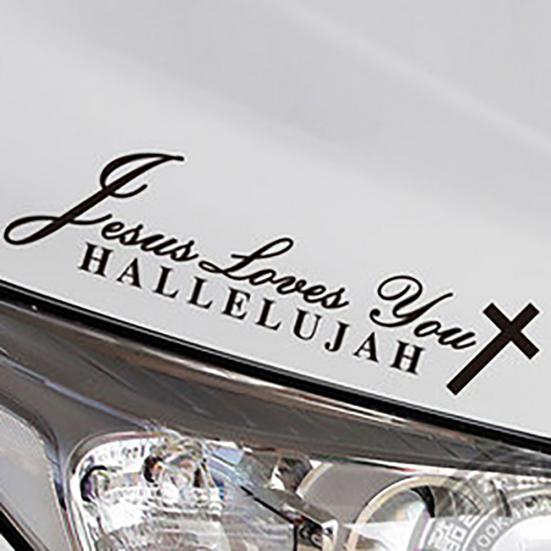 Halleluja Auto LKW Karosserie Fenster Reflektierende Aufkleber Aufkleber Dekoration