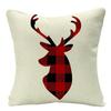 Christmas Throw Pillow Case Bedside Sofa Nordic Festival Office Cushion Pillow Case Bed Linen Throw Pillow Case