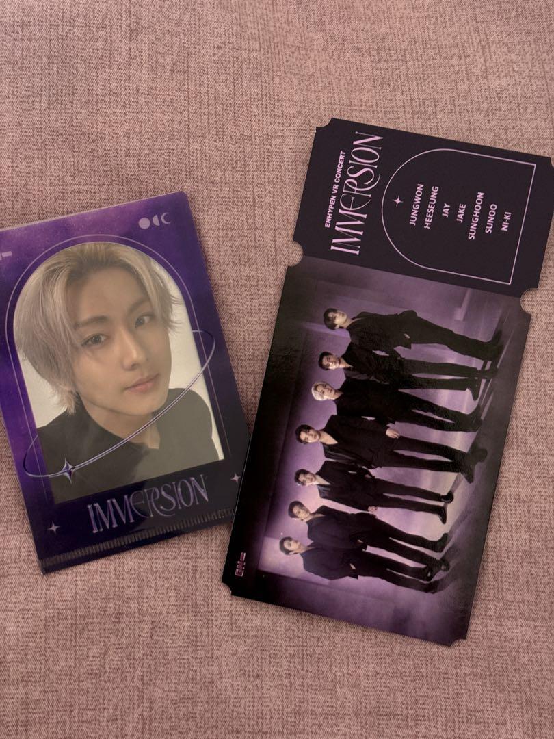 

[USED] ENHYPEN VR Jungwon Trading Card