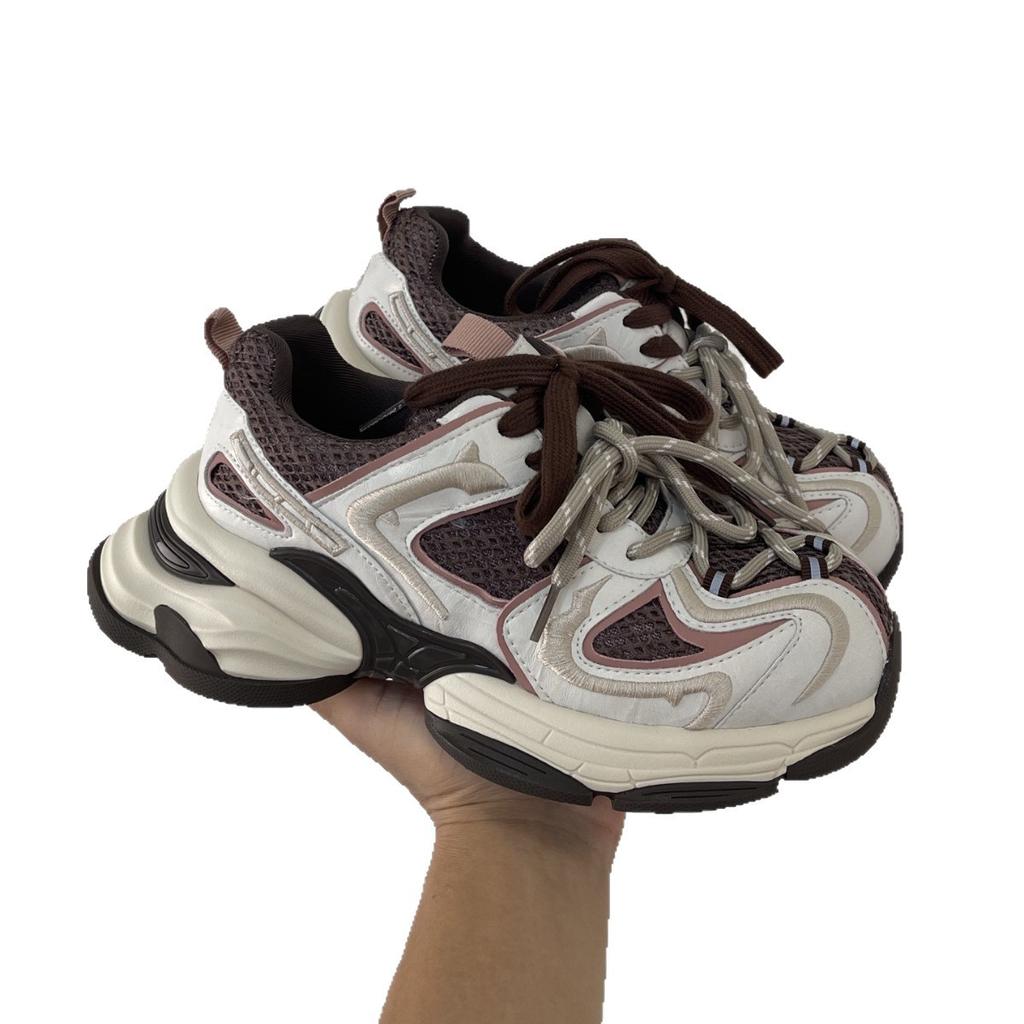 Wang Sulong, Different Pupils, Cat's Eye Dad Shoes, Men's National Tide Couples, Retro Platform Sneakers, Mesh Heightening Casual Shoes, Women