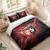 Set Biancheria da Letto 1 Copripiumino 2 Federe Stampa Stade Rennais FC Decorazione Camera da Letto Casa