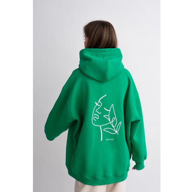 

Толстовка Mirons Hoodie Green One Size