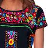 O-neck Short Sleeve Loose Fit Women T-shirt Vintage Boho Ethnic Floral