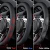 Car Steering Wheel Cover Ultra-thin Breathable Case For MINI Cooper R56 F56 R50 JCW Cabrio Aceman Countryman Clubman Roadster