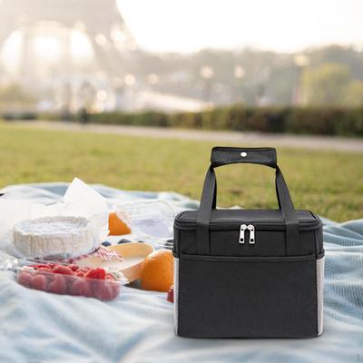Insulated Cooler Bag Container Delivery Tote for Party Travel Hiking BBQ Work